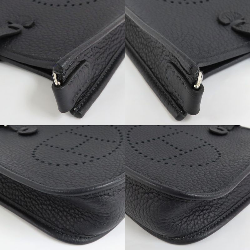 Hermes Evelyne T PM Cavern Blue Sapphire Taurillon Clemence — view 9