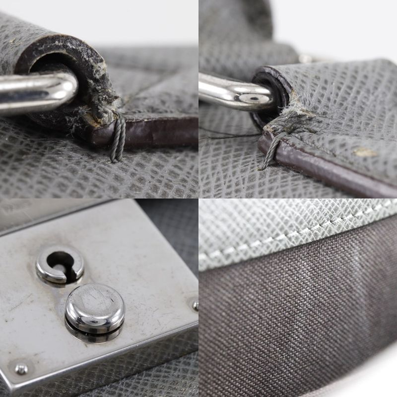 Louis Vuitton Neo Robusto 2 Briefcase Taiga Glacier Gray Business — view 8