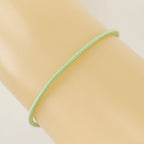 Dior CD Ribbon Metal And Rubber Silver Yellow Green 4.6 g Bracelet — view 4