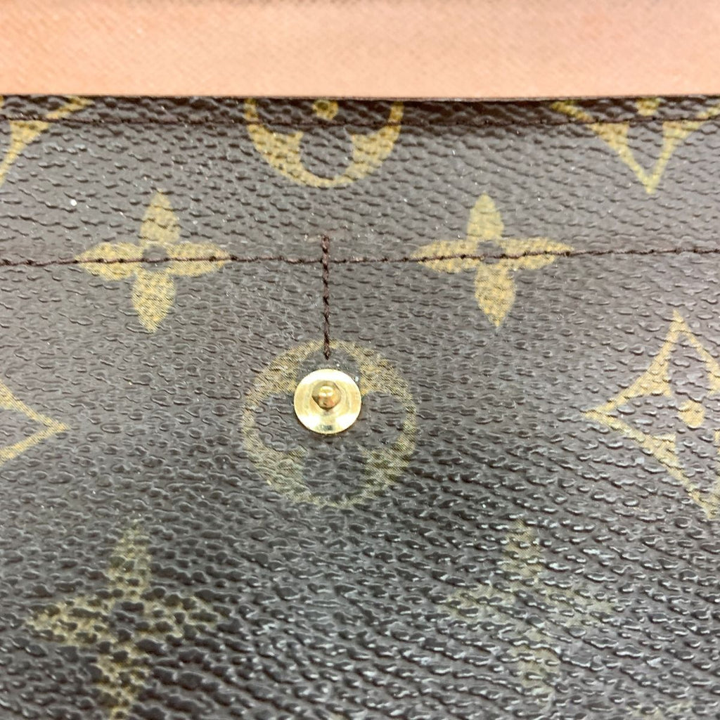 Louis Vuitton Monogram Pochette Porte Monet Credit Bifold Long Wallet — view 7