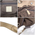 Loewe One Shoulder Bag Beige Leather — view 2