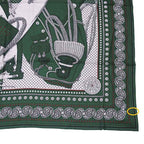 Hermes Carre 140 Scarf Zouaves Et Dragons Cashmere Silk Large Shawl — view 5