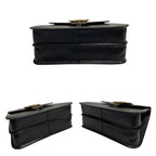 Celine Circle Logo Hardware Calf Leather
