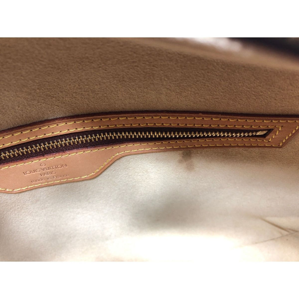 Louis Vuitton Shoulder Bag Monogram Cite GM Brown — view 8