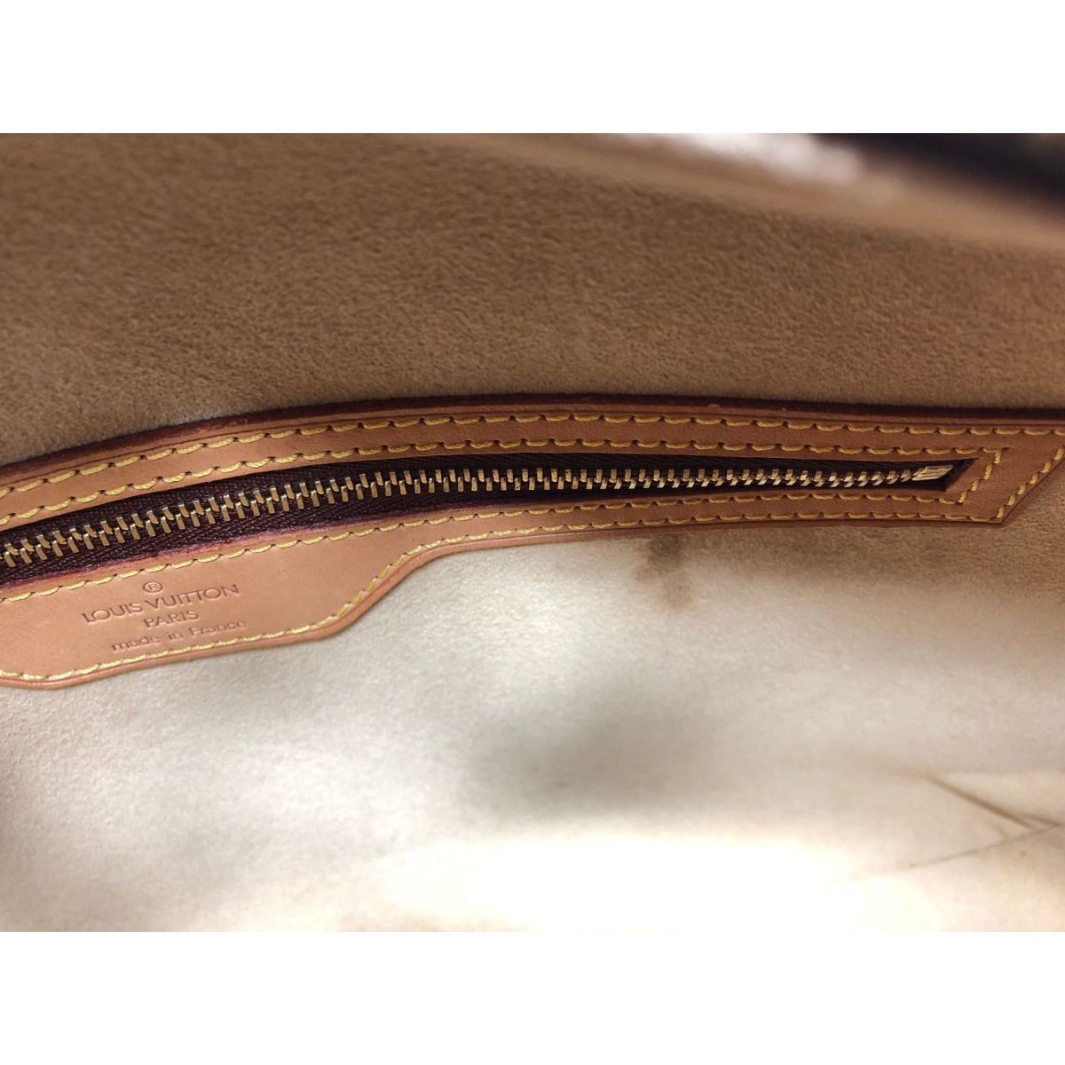 Louis Vuitton Shoulder Bag Monogram Cite GM Brown — view 8
