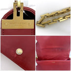 Saint Laurent Bag Red Chain — view 9
