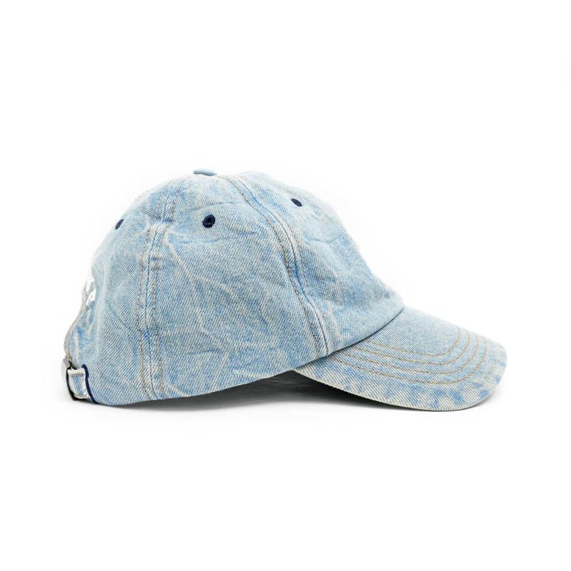 Celine Baseball Cap Triomphe Denim S Size Light Blue Apparel Hat — view 3