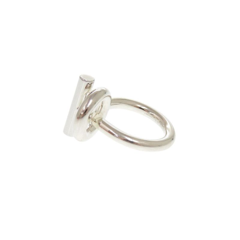 Hermes Echappe Size 56 Silver 925 Ring 1881 — view 4