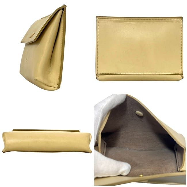 Celine Pouch Beige Small Bag Leather Hook — view 2