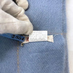 Loewe Scarf Light Blue Check Cleaned — view 6