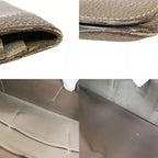 Hermes Dogon GM Togo Bicolor Beige Silver Hardware Stamped M Long — view 9