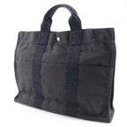 Hermes Her Line Herbag MM Nylon Canvas Gray Handbag — view 2