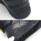 Fendi High Cut Sneakers Black Size 8 — view 5