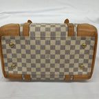Louis Vuitton Mini Boston Bag Damier Azur Berkeley Gray White — view 4