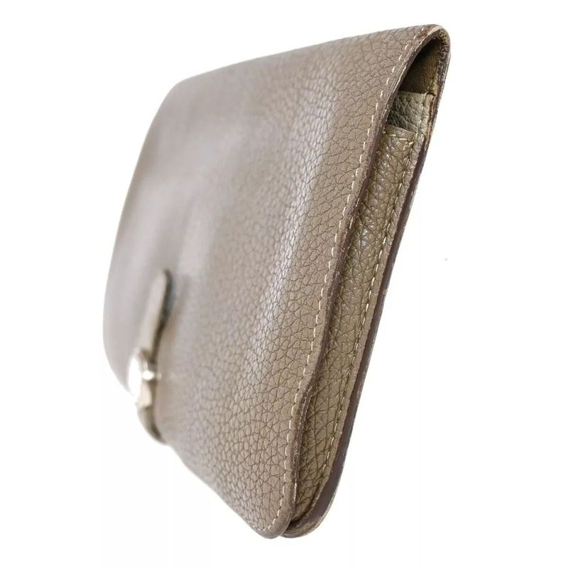 Hermes Dogon GM Togo Bicolor Beige Silver Hardware Stamped M Long — view 2
