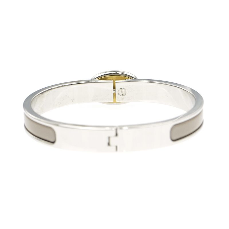 Hermes Mini Click Chaine D'ancre PM Brown Marron Glace Gdhardware — view 3