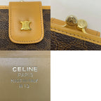 Celine Macadam Pattern Vintage M13 Brown Bifold Wallet — view 7