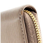 Prada Round Long Wallet Saffiano 1 Ml506 Beige — view 2