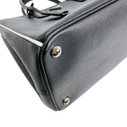 Prada 1 Ba274 2-Way Bag Saffiano Tote Black — view 7