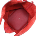 Hermes Picotin Lock MM Taurillon Clemence Red D Handbag — view 6