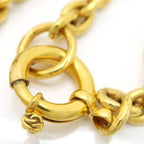Chanel Necklace 94 A Triple Coco Mark Large Long Chain Vintage — view 8
