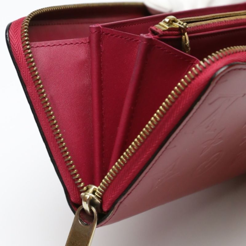 Louis Vuitton Vernis Round Zipper Zippy Wallet Long — view 9