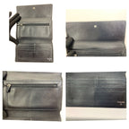 Chanel Camellia Butterfly Flap Wallet Long Black — view 4