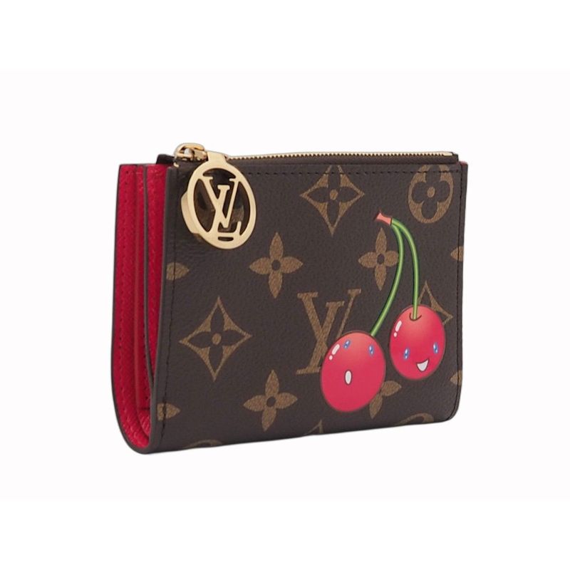 Louis Vuitton Tm Portefeuille Lisa Cherry Monogram Canvas — view 3