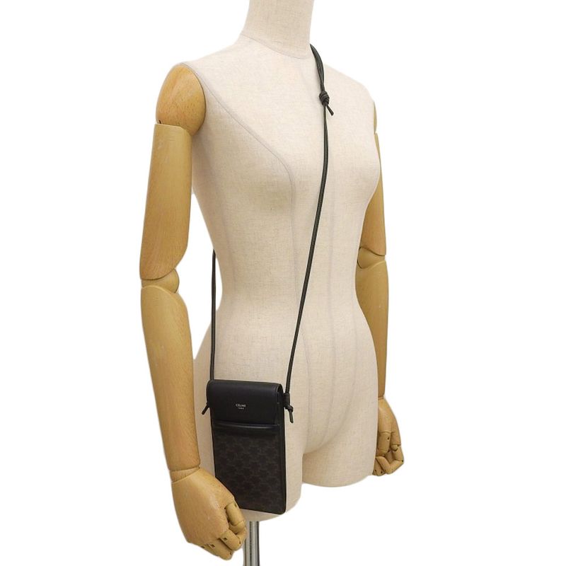 Celine Mobile Pouch Shoulder Bag — view 8