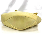 Loewe Handbag Yellow Anagram Leather Suede — view 5