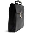 Prada Bag Briefcase Business Men Leather Black Dulles — view 3