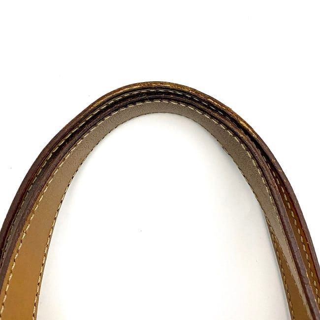 Celine Handbag Brown Macadam Tote Bag Leather — view 8