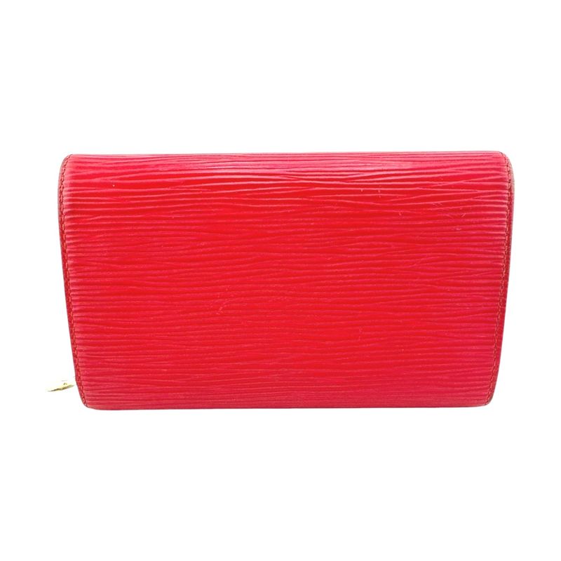 Louis Vuitton Epi Wallet Porte Monnaie Vie Tresor Bifold — view 2