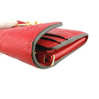 Louis Vuitton Monogram Portefeuille Long Wallet Red — view 4