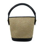 Louis Vuitton Petit Bucket 2-Way Bag Hand Shoulder RFID Raffia — view 3