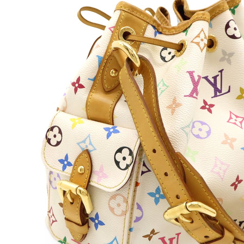 Louis Vuitton Monogram Multicolor Petite Noe Shoulder Bag — view 6