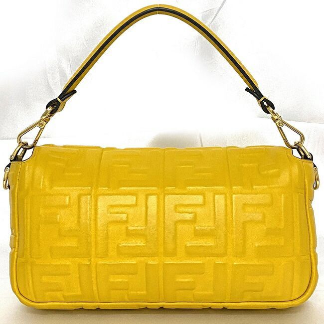 Fendi 2-Way Mamma Bucket Bag Yellow 8 Br600 — view 5