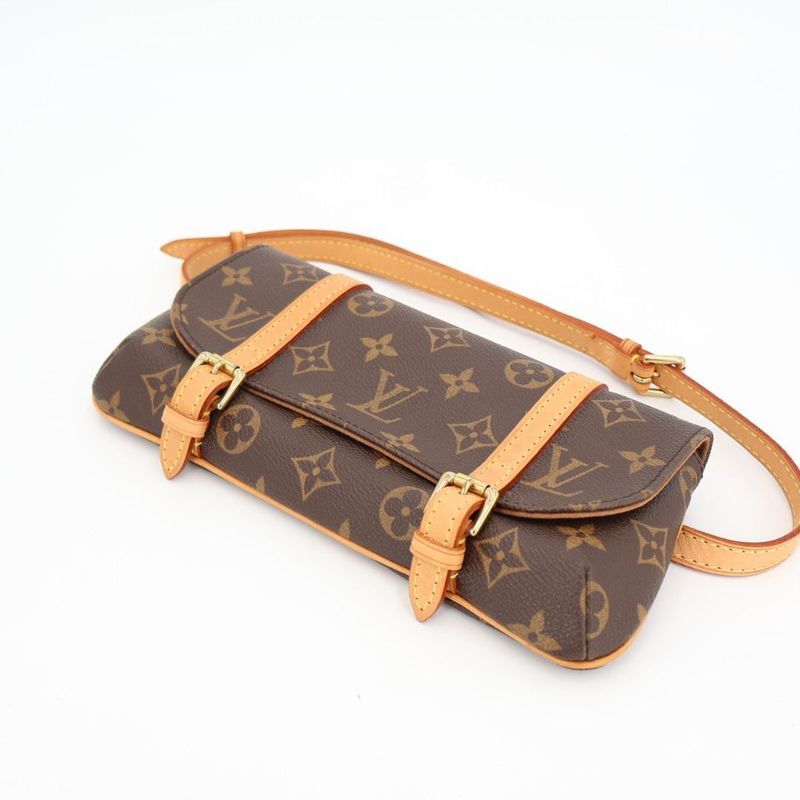 Louis Vuitton Pochette Marel Waist Pouch Bag Body Monogram — view 7