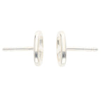 Hermes Chaine D'ancre TPM Silver Earrings — view 5
