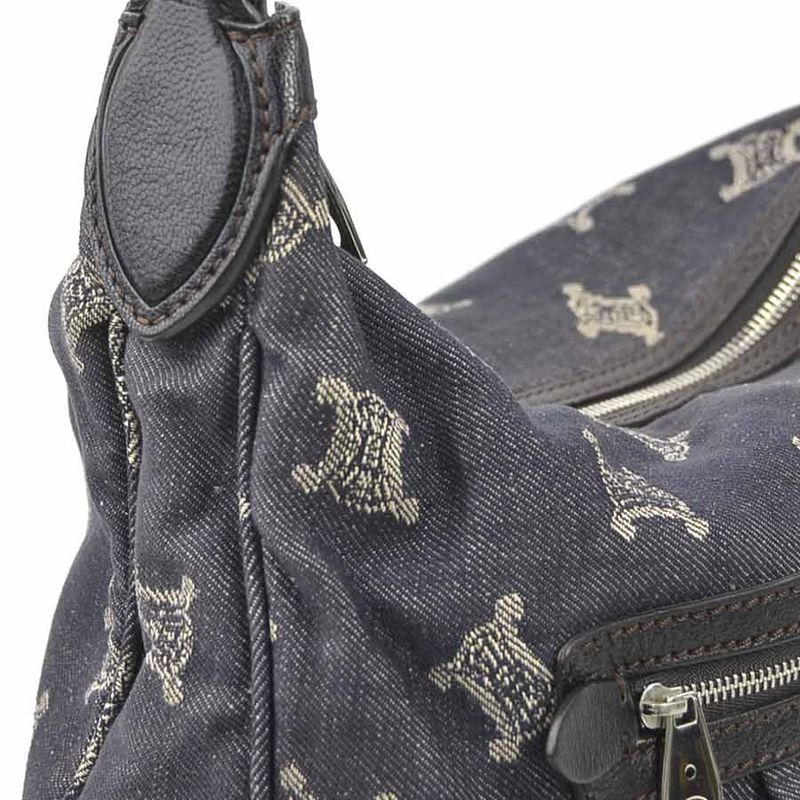 Celine Shoulder Denim Bag — view 6