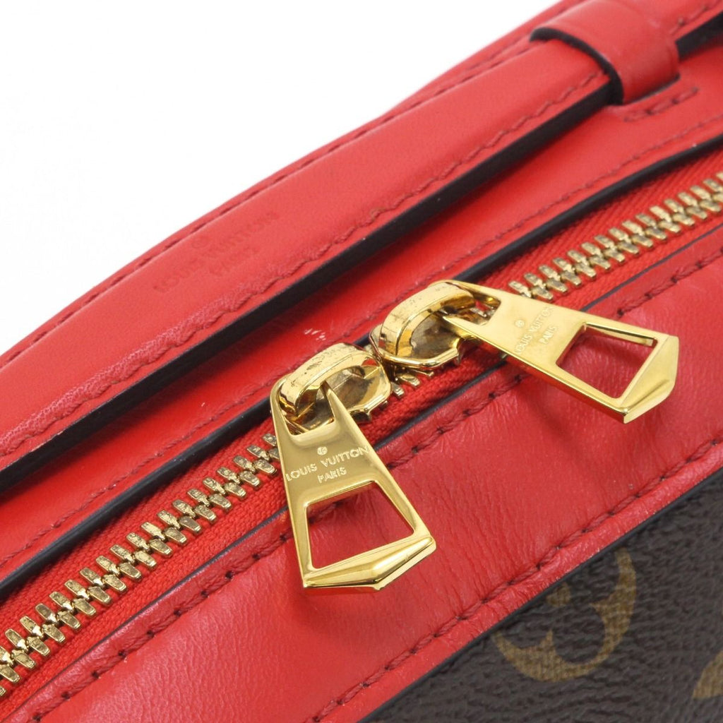 Louis Vuitton Monogram Saintonge Coquelicot Shoulder Bag — view 5