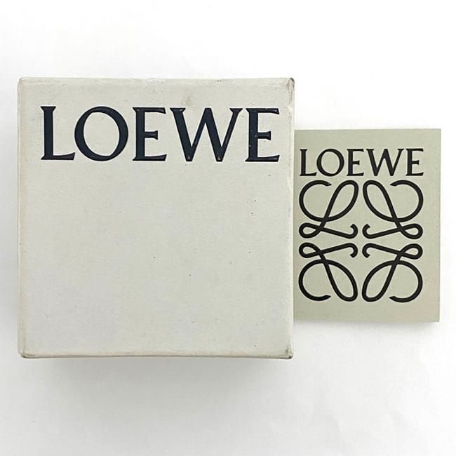 Loewe Key Ring Silver Anagram Metal — view 2