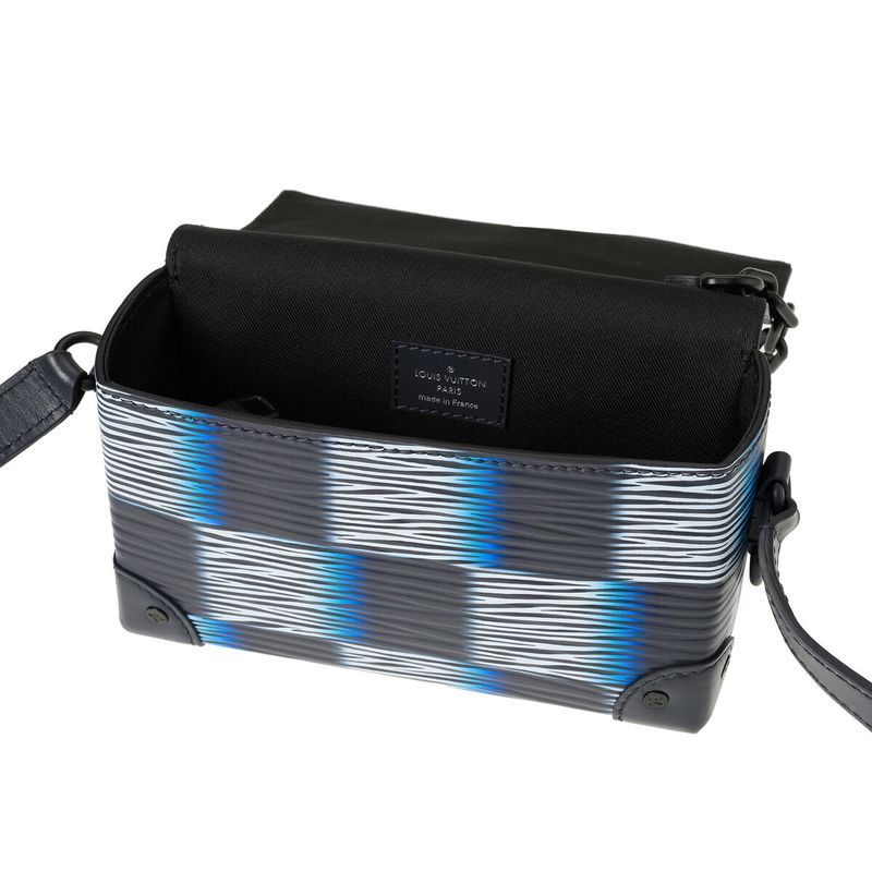 Louis Vuitton Shoulder Bag Steamer Wearable Wallet Blue — view 4