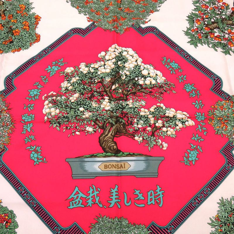 Hermes Carre 90 Bonsai City Scarf — view 2