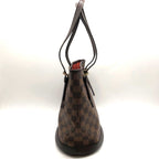 Louis Vuitton Damier Marais Tote Bag with Pouch Brown — view 5