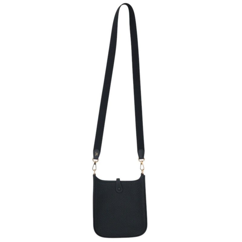 Hermes Evelyne TPM Engraved K Leather Shoulder Bag — view 2