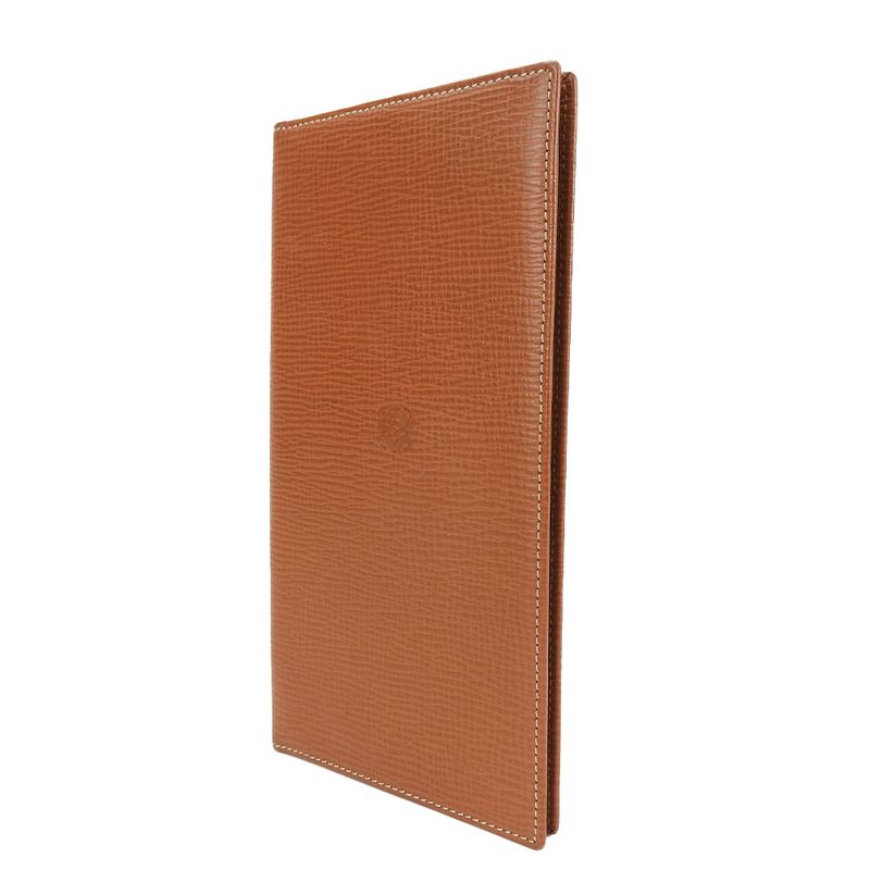 Loewe Wallet Leather Brown Slim Card Case Logo — view 2