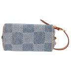 Louis Vuitton Rocker Topkid Damier Allover Denim Handbag — view 4