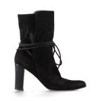 Hermes Suede Boots 36 Semelle Cuir Black — view 4