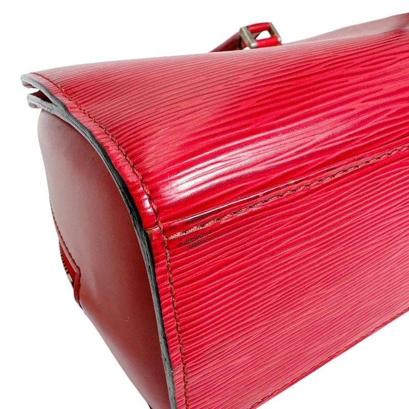 Louis Vuitton Pont Neuf Handbag Epi Red — view 6